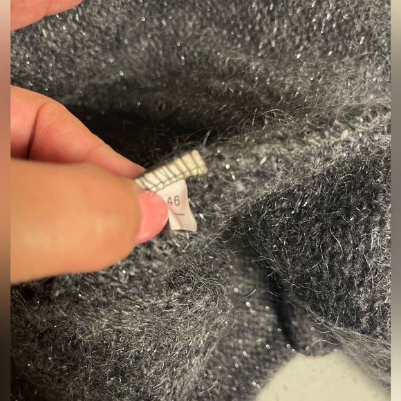 Dolce & Gabbana sweater 100% wool with leather DG - Picture 7 of 7